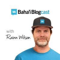 Cover of Baha'i Blogcast with Rainn Wilson